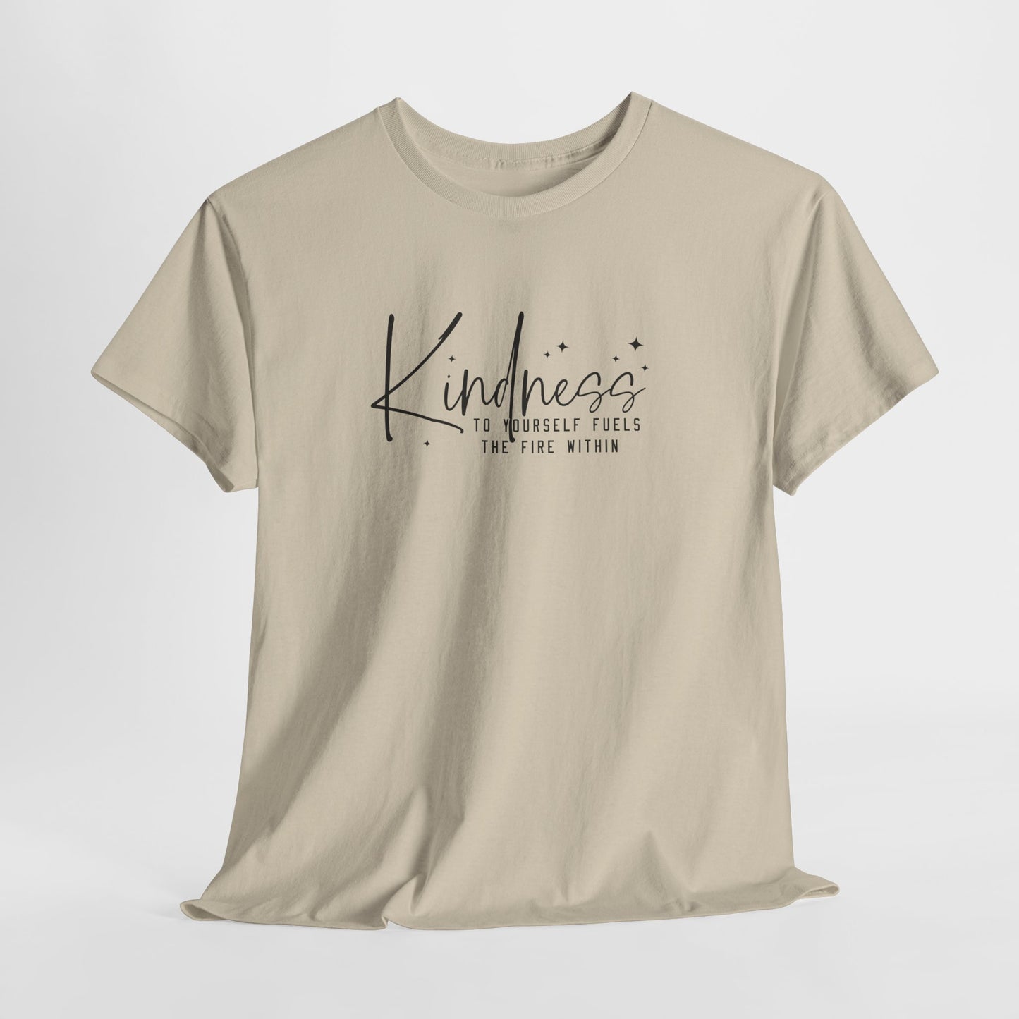Kindness Crewneck Tee – Kindness Is Contagious Inspirational Graphic T-Shirt for Everyday Positivity