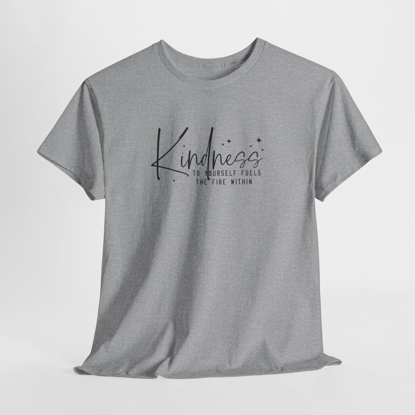 Kindness Crewneck Tee – Kindness Is Contagious Inspirational Graphic T-Shirt for Everyday Positivity