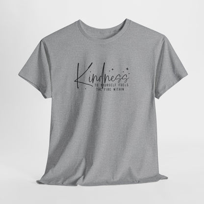 Kindness Crewneck Tee – Kindness Is Contagious Inspirational Graphic T-Shirt for Everyday Positivity