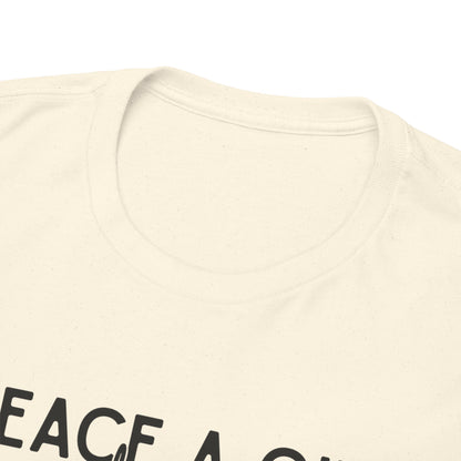 Peace A Gift T-Shirt – Inspirational Dove Graphic Tee with “Peace a Gift Beyond Measure Resides Within” Quote