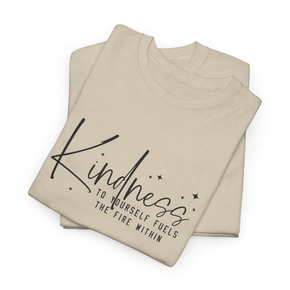 Kindness Crewneck Tee – Kindness Is Contagious Inspirational Graphic T-Shirt for Everyday Positivity