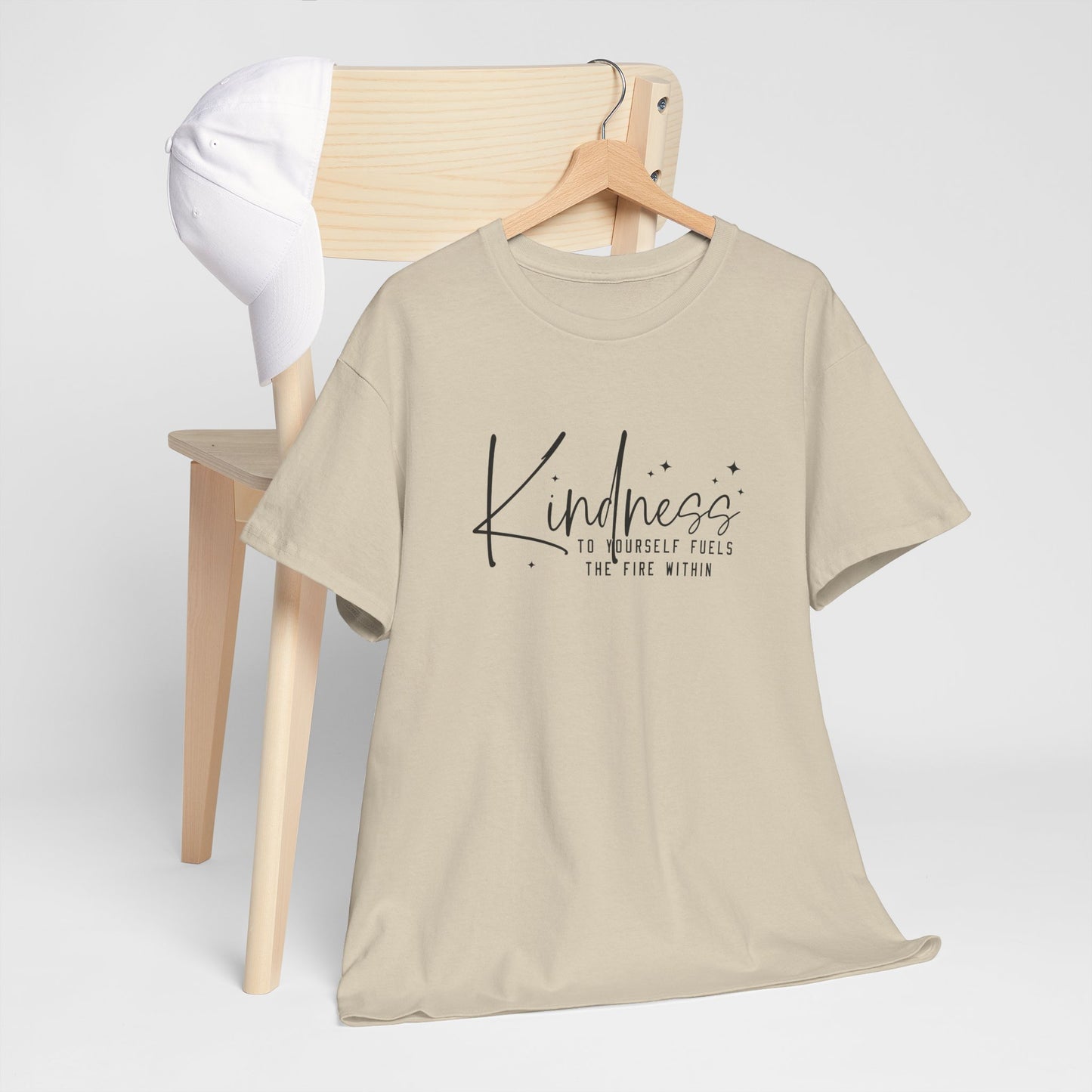 Kindness Crewneck Tee – Kindness Is Contagious Inspirational Graphic T-Shirt for Everyday Positivity