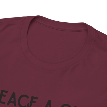 Peace A Gift T-Shirt – Inspirational Dove Graphic Tee with “Peace a Gift Beyond Measure Resides Within” Quote