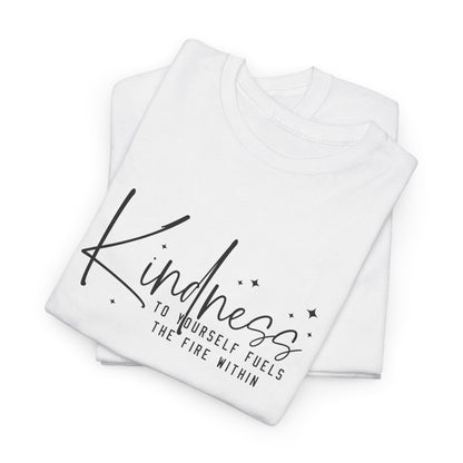 Kindness Crewneck Tee – Kindness Is Contagious Inspirational Graphic T-Shirt for Everyday Positivity