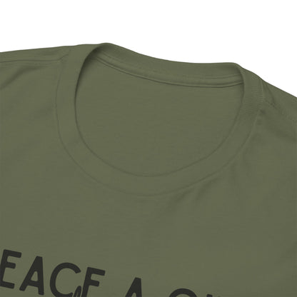 Peace A Gift T-Shirt – Inspirational Dove Graphic Tee with “Peace a Gift Beyond Measure Resides Within” Quote