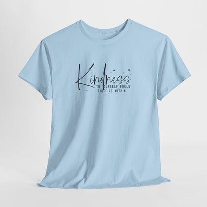 Kindness Crewneck Tee – Kindness Is Contagious Inspirational Graphic T-Shirt for Everyday Positivity
