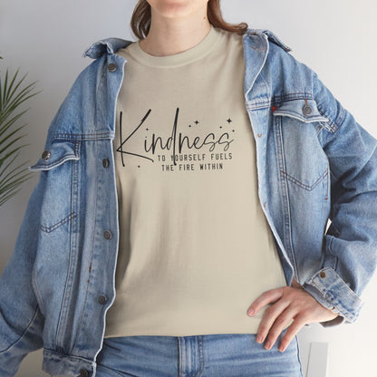 Kindness Crewneck Tee – Kindness Is Contagious Inspirational Graphic T-Shirt for Everyday Positivity