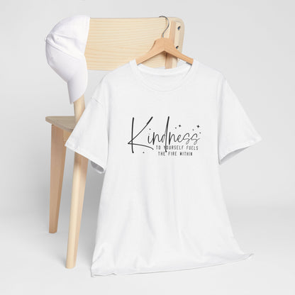 Kindness Crewneck Tee – Kindness Is Contagious Inspirational Graphic T-Shirt for Everyday Positivity