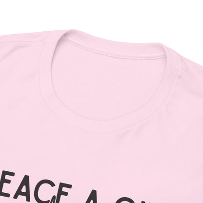 Peace A Gift T-Shirt – Inspirational Dove Graphic Tee with “Peace a Gift Beyond Measure Resides Within” Quote