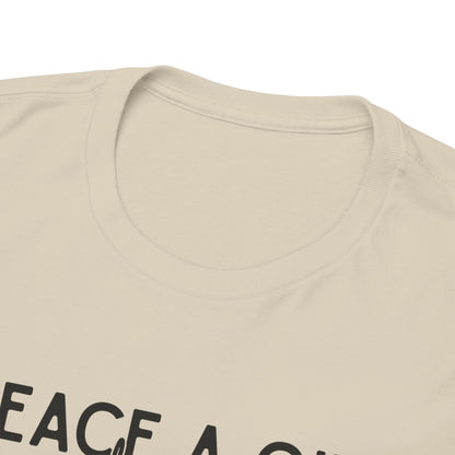 Peace A Gift T-Shirt – Inspirational Dove Graphic Tee with “Peace a Gift Beyond Measure Resides Within” Quote
