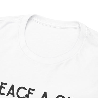 Peace A Gift T-Shirt – Inspirational Dove Graphic Tee with “Peace a Gift Beyond Measure Resides Within” Quote