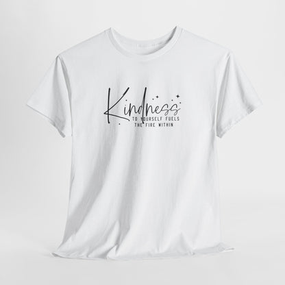 Kindness Crewneck Tee – Kindness Is Contagious Inspirational Graphic T-Shirt for Everyday Positivity