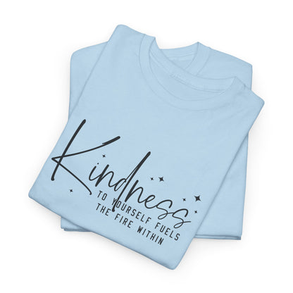 Kindness Crewneck Tee – Kindness Is Contagious Inspirational Graphic T-Shirt for Everyday Positivity
