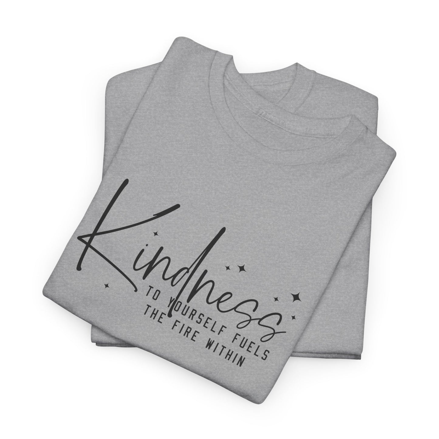 Kindness Crewneck Tee – Kindness Is Contagious Inspirational Graphic T-Shirt for Everyday Positivity